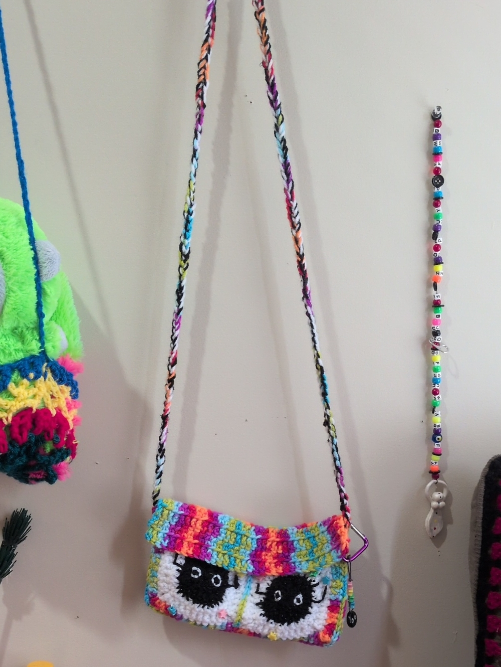 Rainbow Soot Sprite Purse